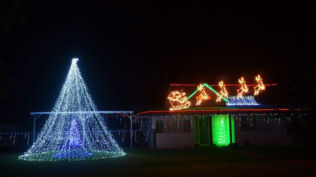 This Johnson Street resident created a spectacular lights display last December, this year Council will get into the spirit.