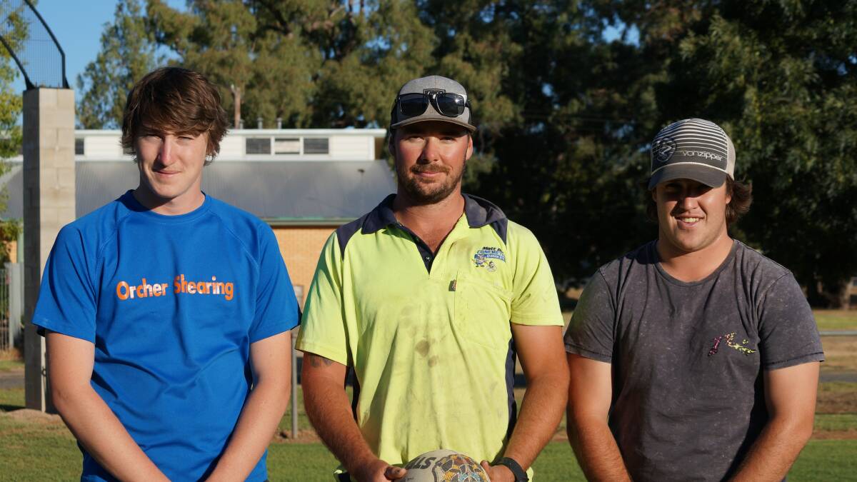 Eugowra's rugby league coaches are Jordan Hartwig - Geagles, Jake Stenhouse - Eagles and Toby Tanks - Juniors.