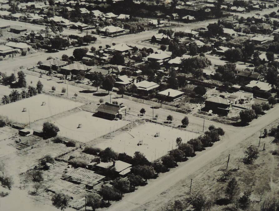 A view of Camp Hill in the 1950s.
