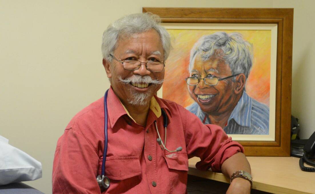 Doctor Untung 'Lakie' Laksito holds a weekly relaxation class on Wednesday afternoons upstairs at the Octec building. 
