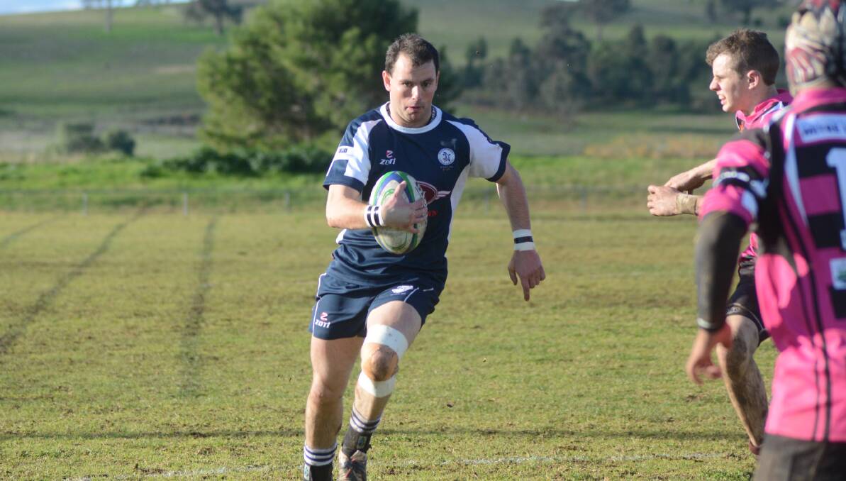 Josh Coulthurst continues to perform for the Forbes Platypi as they power through the second half of the Blowes Clothing Cup rugby union season. 