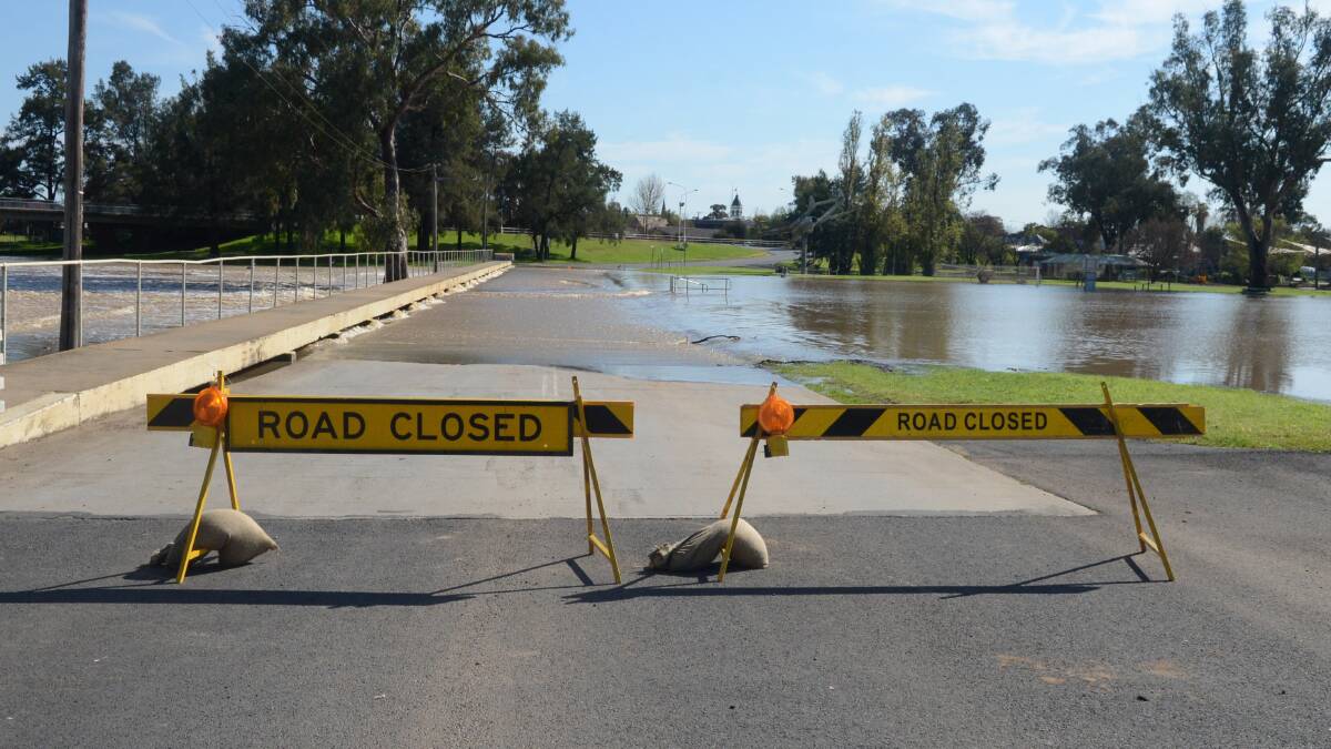 Water rising: road closure update