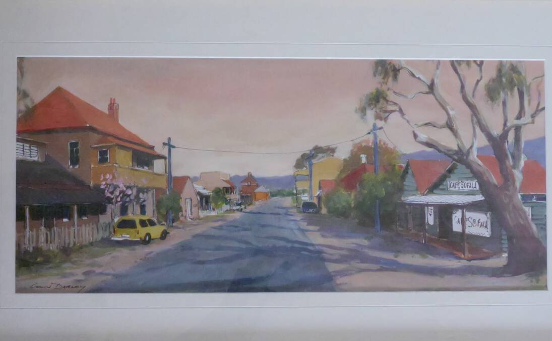 "A Summer's Day in Sofala" has been donated as an auction item at the St Laurence's Art Exhibition to be held on Friday, October 14 starting at 6pm.