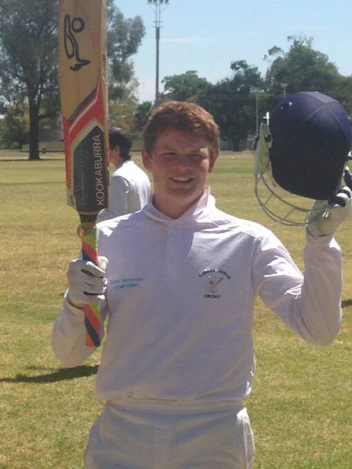 Harrison Leadbitter scored 117 for the Forbes representative side in their win over Parkes last weekend. 