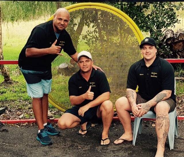 Brothers 4 Recovery: Ed Daley, Steve Morris and Jeff Amatta are coming to Forbes’ Wiradjuri Dreaming Centre on March 30 as part of their tour of the region.