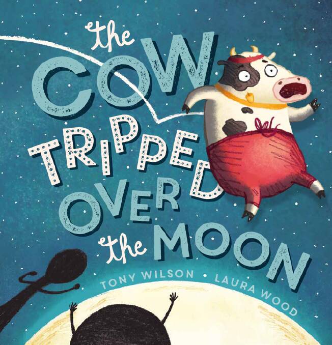 The Cow Tripped Over the Moon will be read in schools and libraries all over Australia tomorrow - head to Forbes Library at 11am to join the fun. 