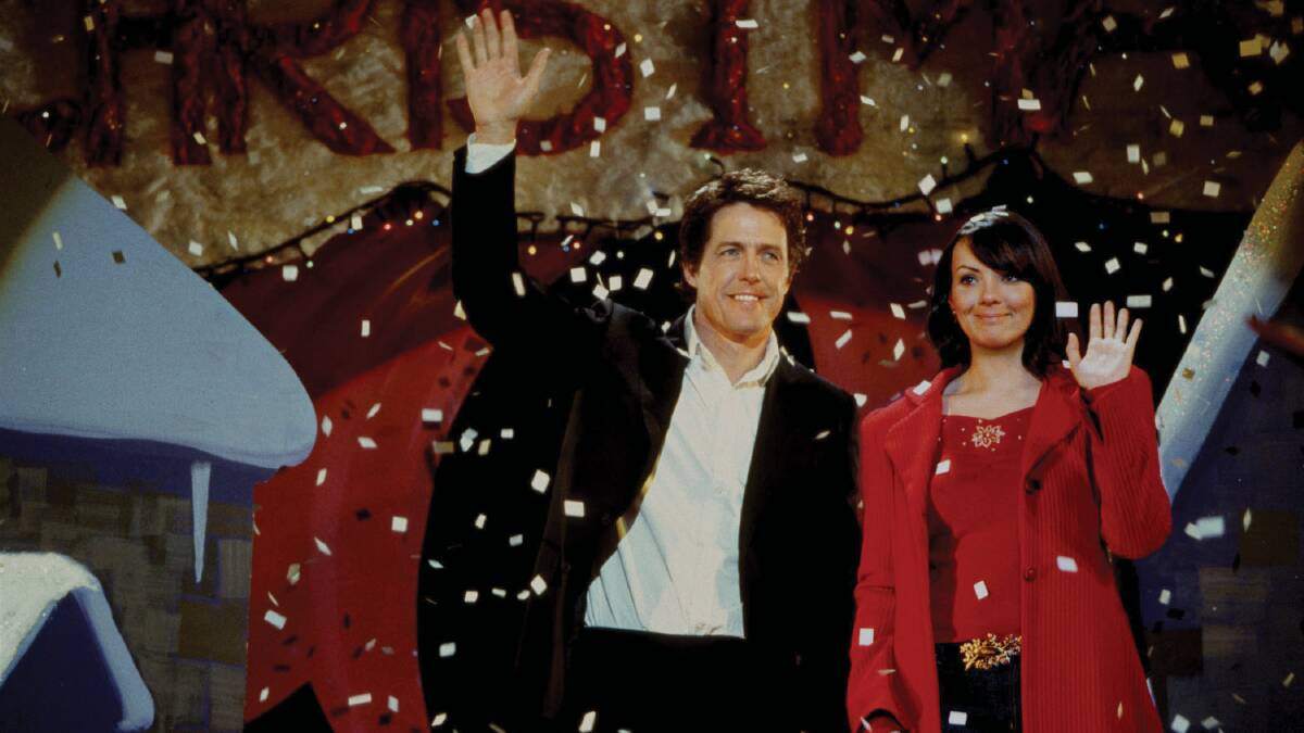 HAPPY ENDING: The Prime Minister (Hugh Grant) and Natalie (Martine McCutcheon) in Love Actually.