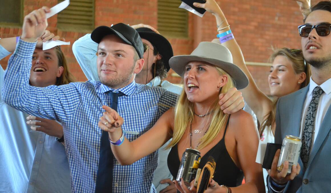 Racegoers enjoying the action at last year's Cowra Picnic Races. The Picnic Races Club have announced the cancellation of this year's meet. 