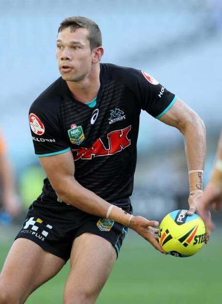 NINES TIME: Brent Naden has swapped Penrith for the Canberra Raiders.
