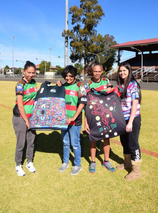 CULTURE: Special shirts will be worn and one-off jerseys will be played in when Westside takes on Macquarie at No. 1 Oval on Sunday. Photo: BELINDA SOOLE