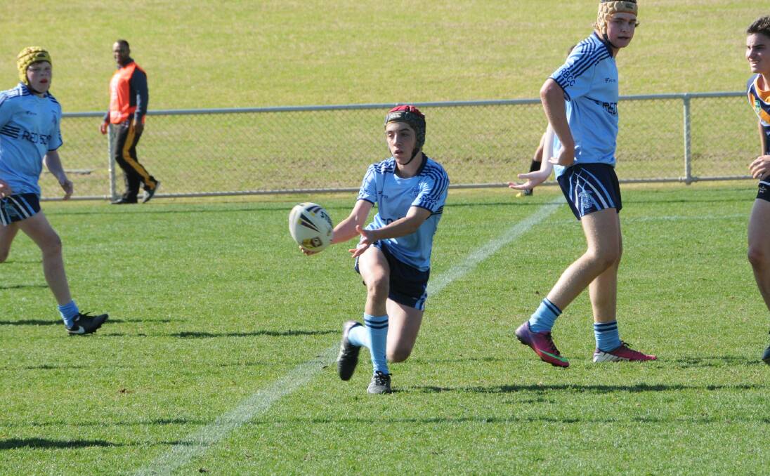 STUDENT OF THE GAME: Red Bend's Campbell Woolnough in action during last season's Country Cup finals at Dubbo. His side will again be one to watch on Wednesday. Photo: NICK GUTHRIE