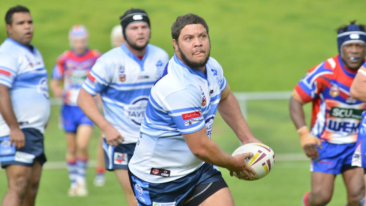 HE'S BACK: Josh Merritt, pictured last season, makes his return from suspension just in time for Sunday's derby with CYMS. Photo: FILE