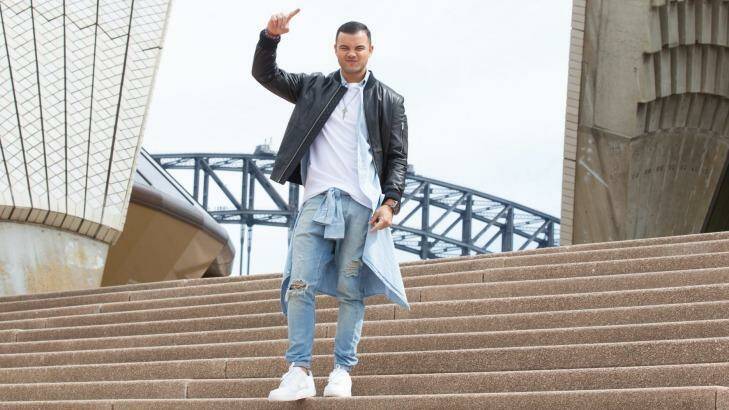 Guy Sebastian will represent Australia at the Eurovision Song Contest May 23 in Vienna. Photograph By Edwina Pickles. 5th  March 2015. Photo: Edwina Pickles