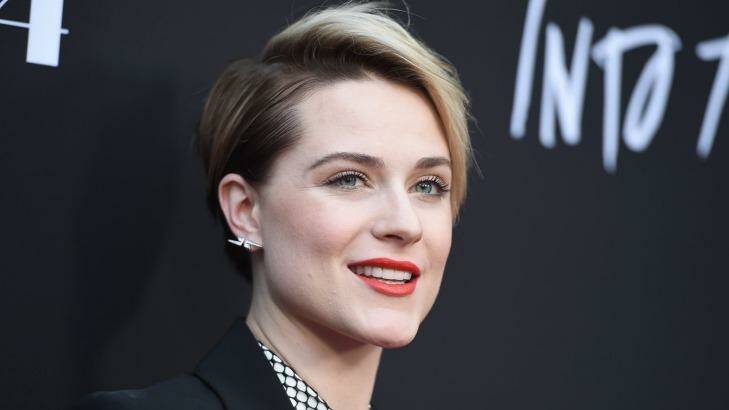 Evan Rachel Wood arrives at the Los Angeles premiere of "Into the Forest". Photo: Jordan Strauss