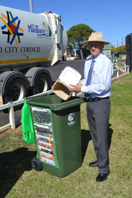 Dubbo City Council manager civil infrastructure solid waste Steve Clayton said a grant by NSW Environmental Trust should be accepted by council even if the third bin does not go forward. 	Photo: FILE