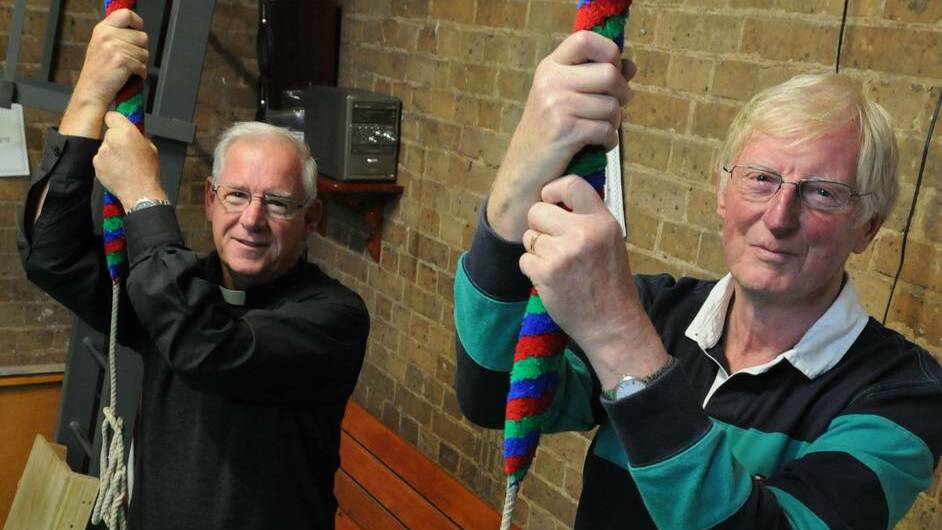 ORANGE: EIGHT of Australia’s best bell ringers will be in Orange on Saturday to ring Holy Trinity Church’s first full peal, in honour of Archdeacon Frank Hetherington’s retirement. The eight bells in the Holy Trinity bell tower, installed in 2007, will ring out for three hours across Orange, from 2pm until about 5pm.