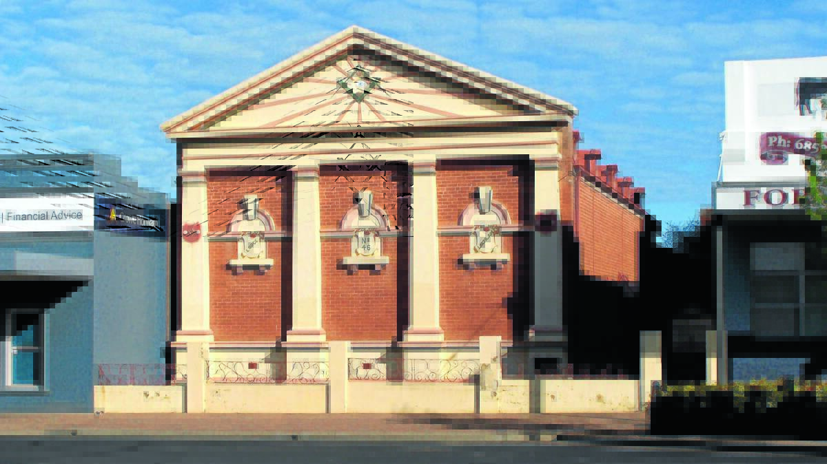 The Masonic Lodge will host its last meeting next week. 