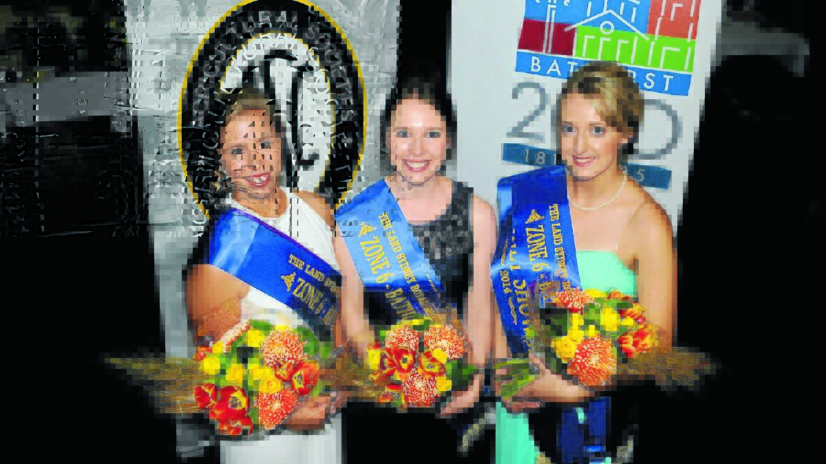 Cumnock showgirl Lucy Watt, Bedgerabong showgirl Stacey Webb and Blayney showgirl Leia Chapman were chosen as finalists for the The Land Sydney Royal Showgirl Competition.  