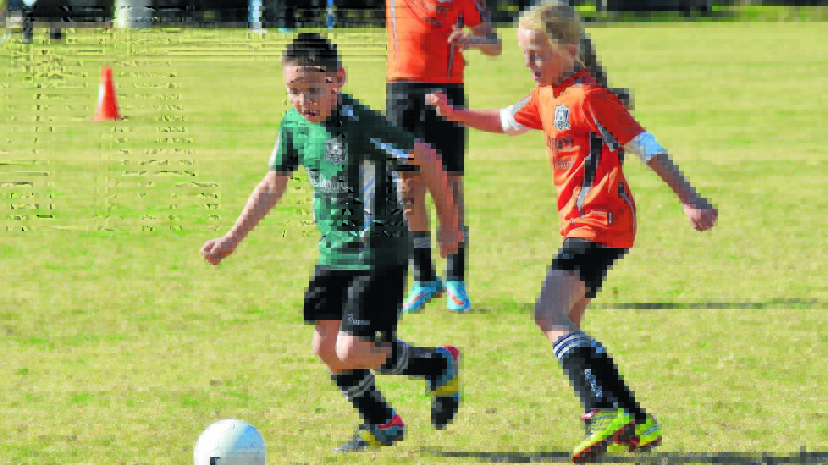 Forbes will host the inaugural ­Lachlan Cup junior soccer carnival ­tomorrow. 0715soccercarnival (47)