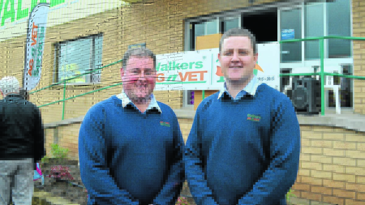 Andrew and Steven Walker are the fourth generation of the family involved in the AGnVET business. 1015walkers100(34)