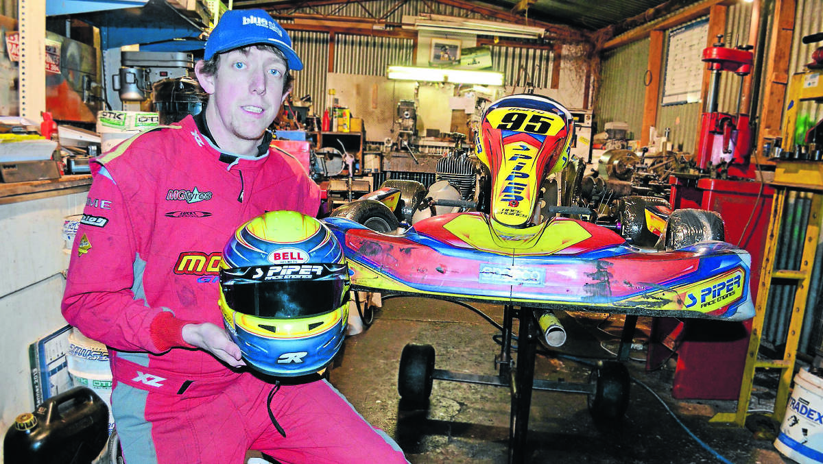 Matt Piper will this weekend be competing in the 2014 Bob Hinde Memorial karting race in Grenfell with his Monaco kart and KT100J engine.