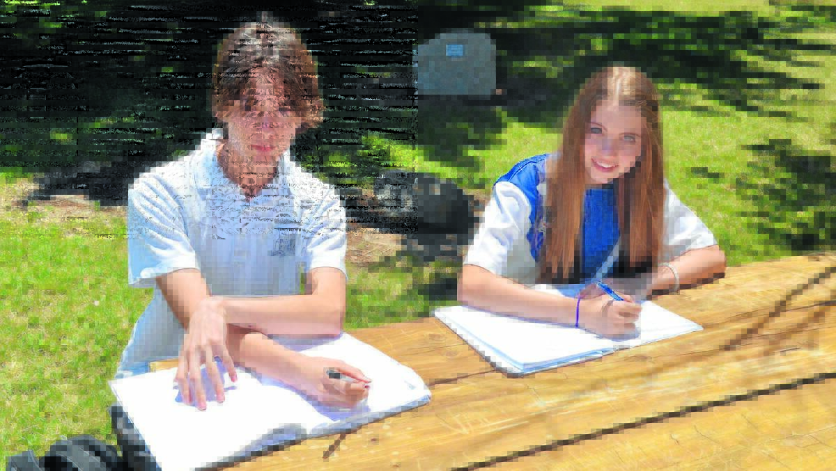 Year nine students at Forbes High School, Tyler Barnes and Maddison Collits, have been selected to be part of the new virtual high school, Aurora College. They will be joined by current year six student Tom Boyd, who will be attending Forbes High School next year. 