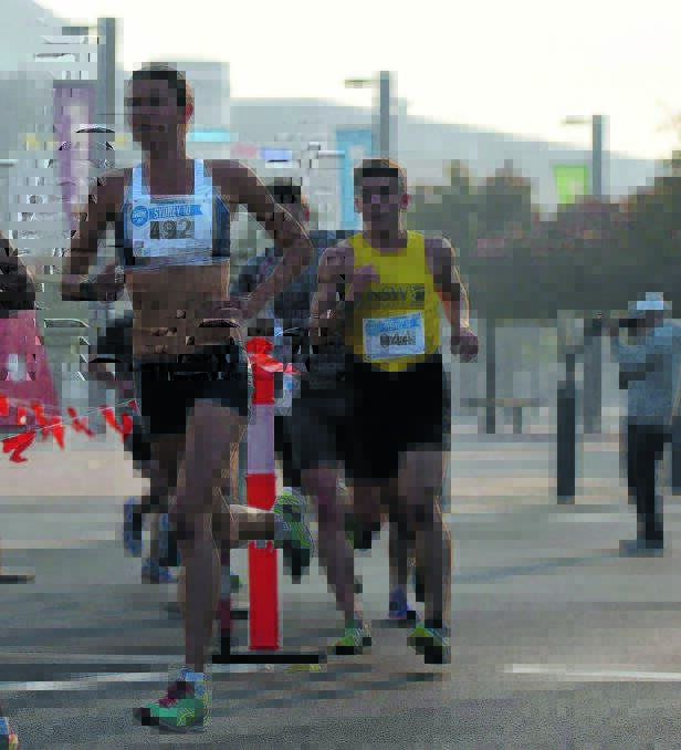 Jess Pascoe placed third in the NSW 10km open championship.