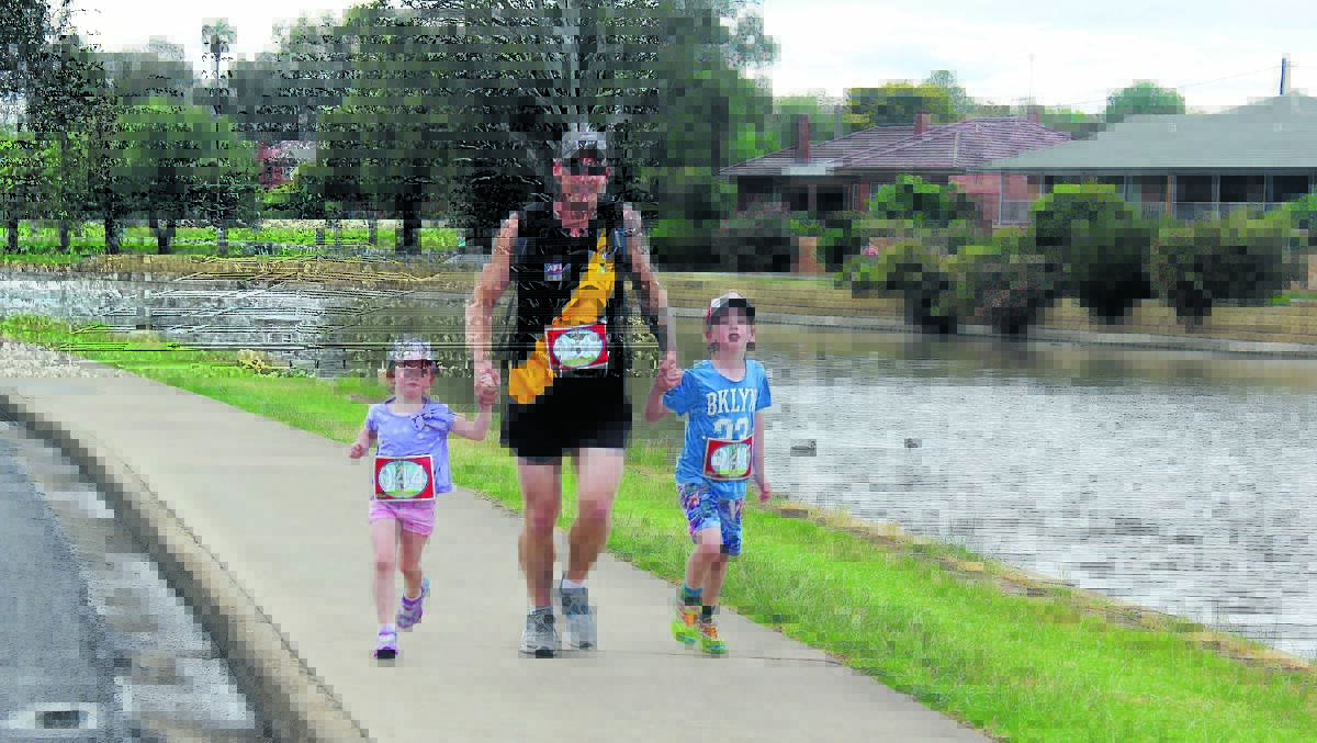 Family fun: participants in the 2015 Forbes charity fun run. Sign up now for the June 19 event. 