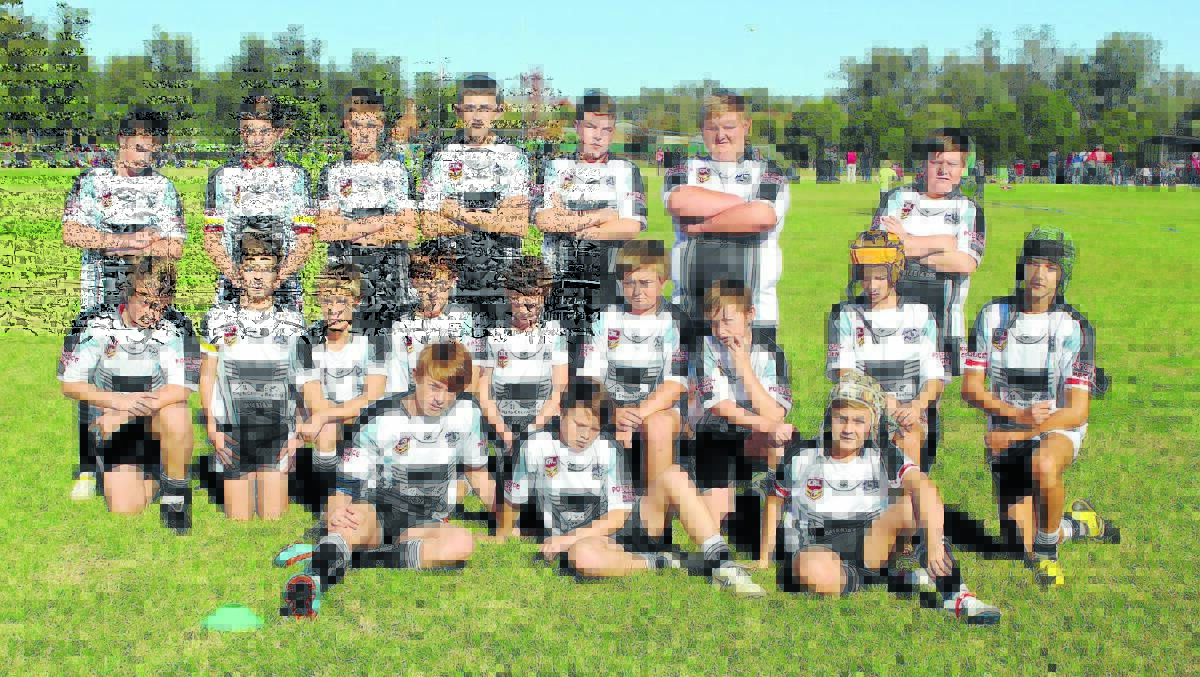 Forbes Magpies JRL under 14s players are upset that they can no longer sing their team song on the field after their games. 