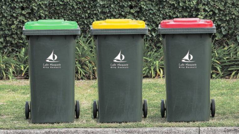 Forbes residents' new bins are being delivered, but residents are concerned about news the red-lid bin for general waste will only be collected fortnightly.