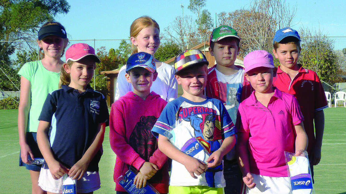 The under nines had a lovely day of tennis at the central west tournament. 
