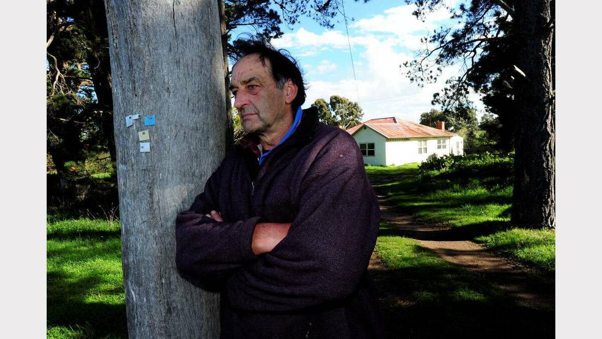 Devastated Mortchup farmer Keith Slorach was last week contemplated suicide after the banks foreclosed on him and slaughtered his stock.