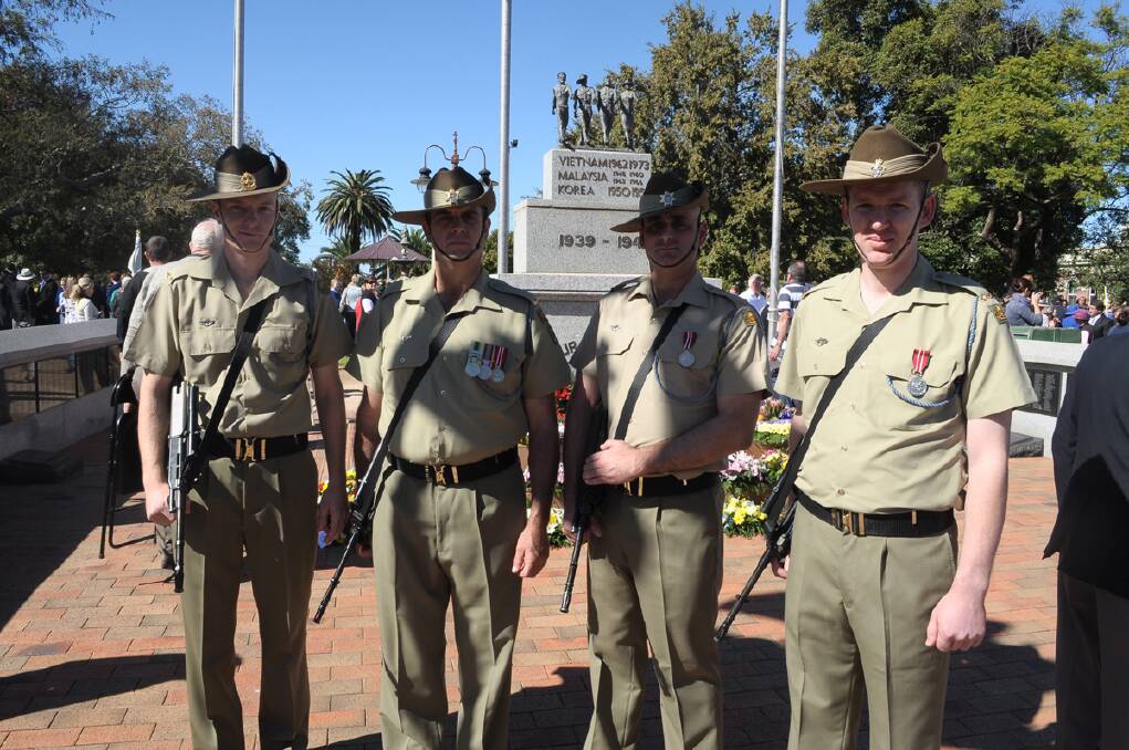 Just some of our photos from Thursday's Anzac Day march and ceremony. Lots more photos and stories in Saturday's Forbes Advocate.