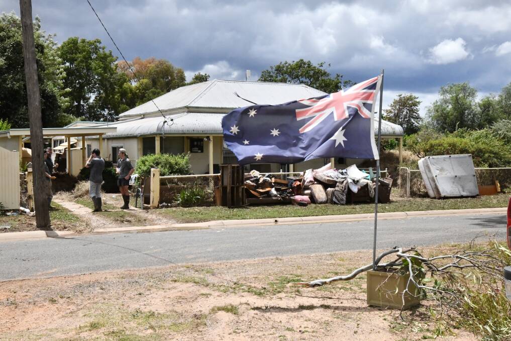 The November 14 flood event has left the town of Eugowra devastated. Picture by Carla Freedman