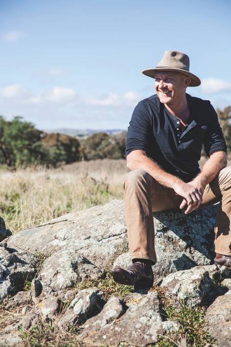 Chef Matt Moran has returned to his country roots. Photo: Supplied 