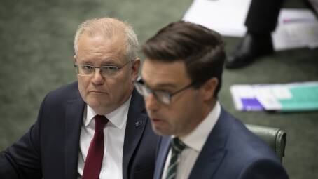 David Littleproud has accused Scott Morrison of breaching Australians' trust. Picture: Sitthixay Ditthavong