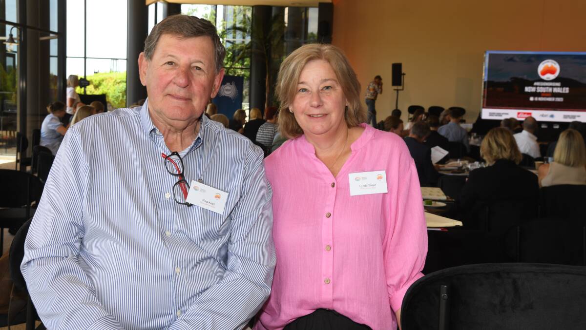 Regional Development Australia (RDA) leaders Reg Kidd and Linda Smart. Picture by Carla Freedman.