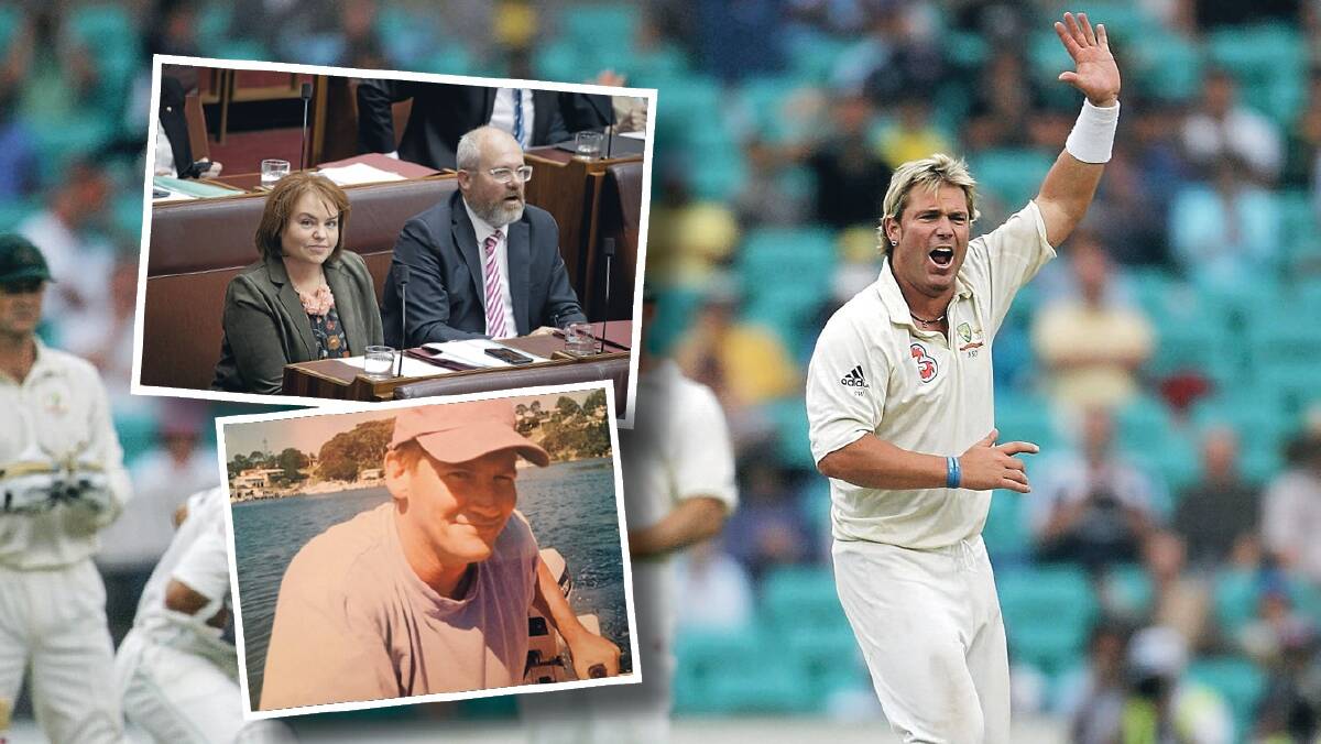 Shane Warne, Senator Kimberley Kitching and my partner Mark Kane all died of a heart attack at 52. Too young. 
