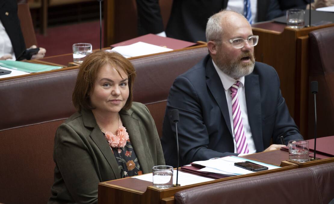 Senator Kimberley Kitching in 2019. Picture: Sitthixay Ditthavong 