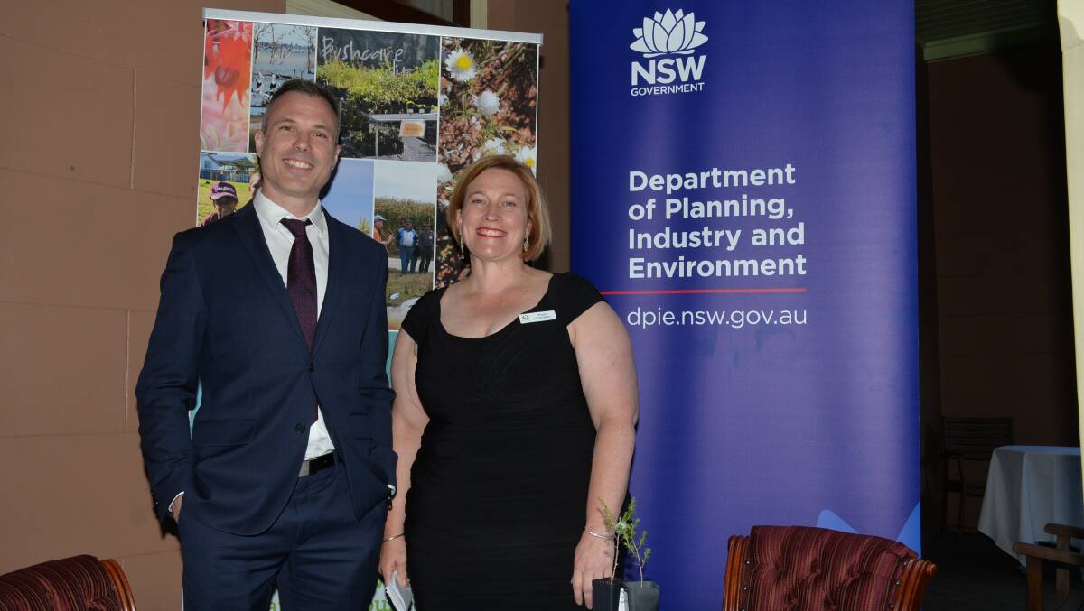 Signing: Memorandum of Understanding are Steve Hartley, Executive Director, Environmental Infrastructure and Resilient Places with Stephanie Cameron, Landcare NSW Chair.