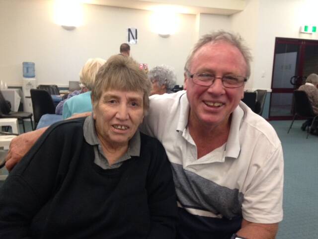 Great Pairs: Louise Payne and Peter Quin of Condobolin, came second out of sixteen hundred pairs in Australia.