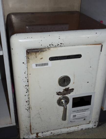 A safe similar to the one stolen. Photo courtesy of NSW Police.