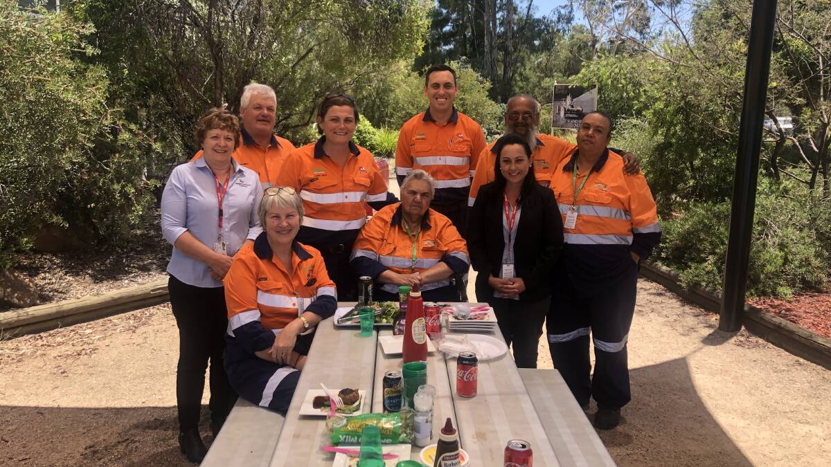 PARTNERSHIP: Spinifex recruitment consultant Wendy Cheney with the Northparkes Mines Wiradjuri Executive Committee.