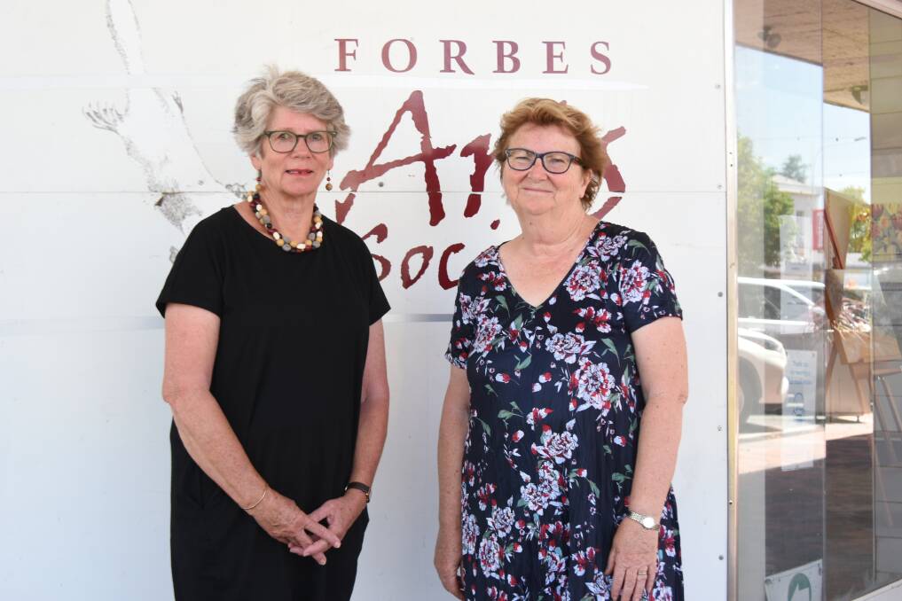 Trudy Mallick has taken on the role of president of Forbes Arts Society from Dr Karen Ritchie, who will continue to serve as the organisation's secretary. 