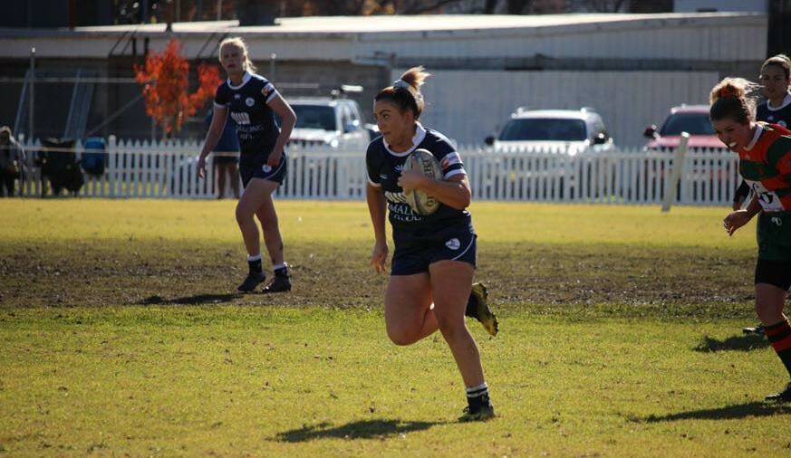 Platypi front rower Amy Townsend will don the Central West rugby colours this weekend.