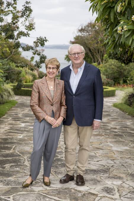 Her Excellency the Honourable Margaret Beazley AC QC, Governor of New South Wales, and Mr Dennis Wilson.