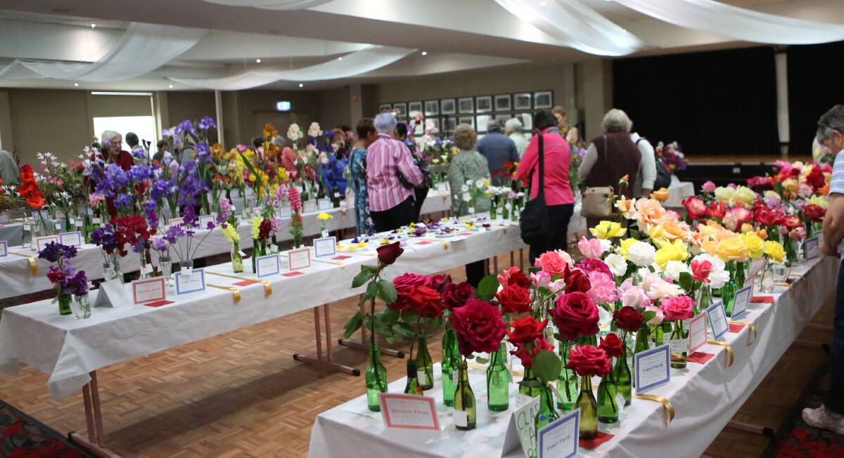 An exceptional display at the 2016 Forbes Flower and Rose Show, now a biennial event. 