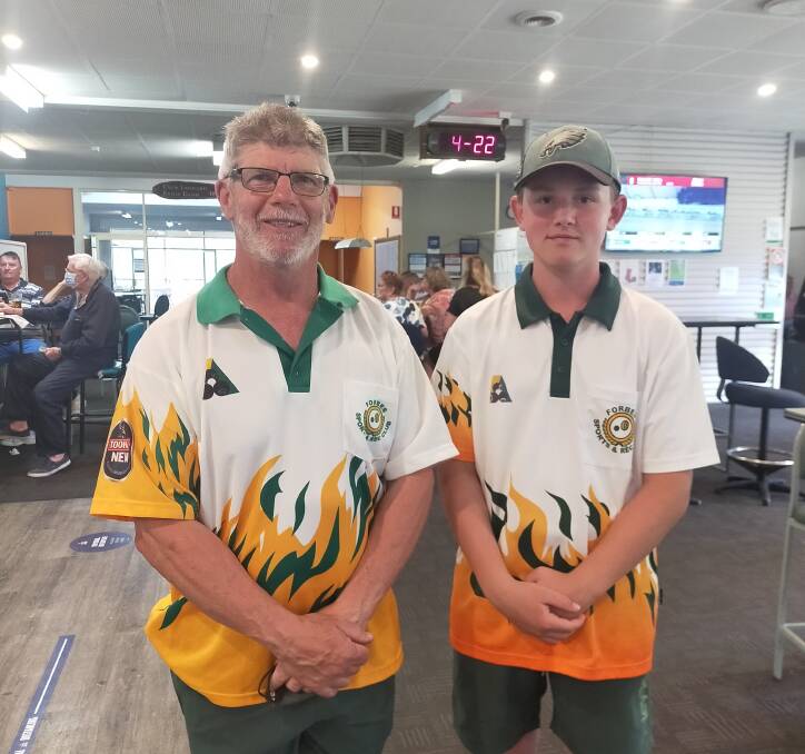 Father and son take out minor pairs for 2021 Joe and Jeff Nicholson defeating John Gordon and Cliff Nelson.