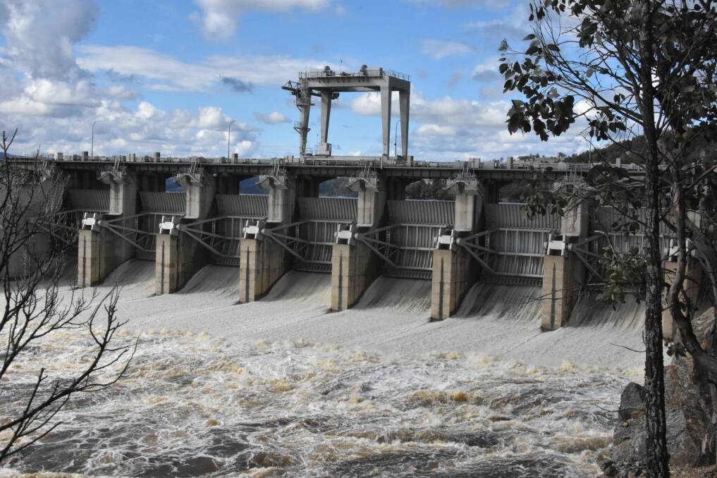 The gates open at Wyangala Dam on Friday morning, with releases increased to 22GL per day.