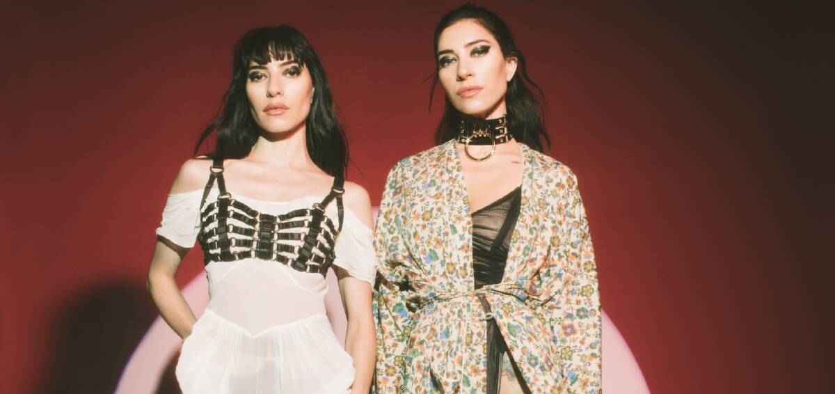 COMING TO FORBES: The Veronicas, Lisa and Jessica Origliasso, will perform at Mini VANFEST after Holy Holy had to cancel. Picture: SUPPLIED